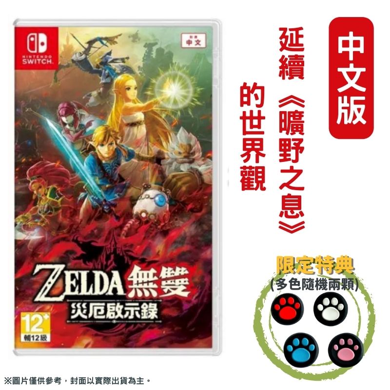 Nintendo 任天堂 NS switch 薩爾達無雙 災厄啟示錄 中文版