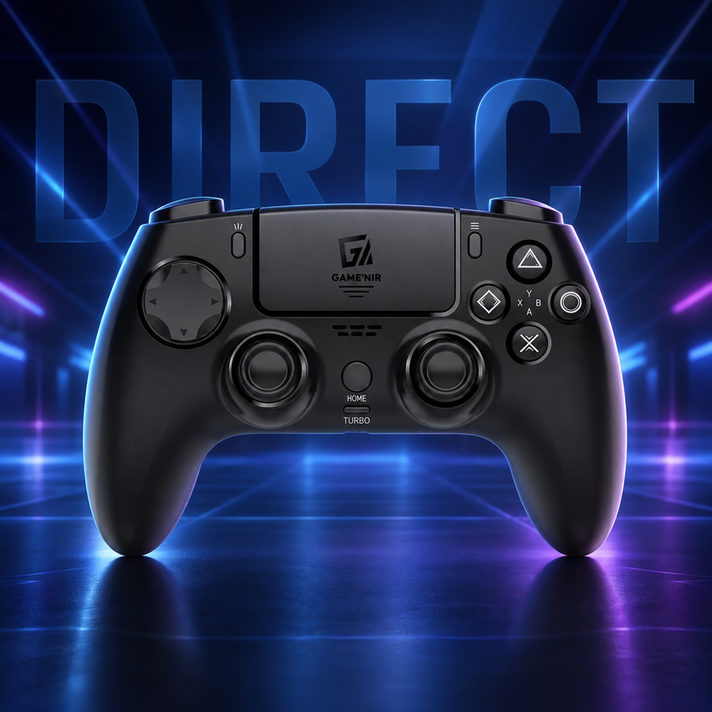 GAME'NIR 電玩酒吧 Prime-S5 DIRECT PS5藍牙直連無線遊戲手把 PC電腦手把