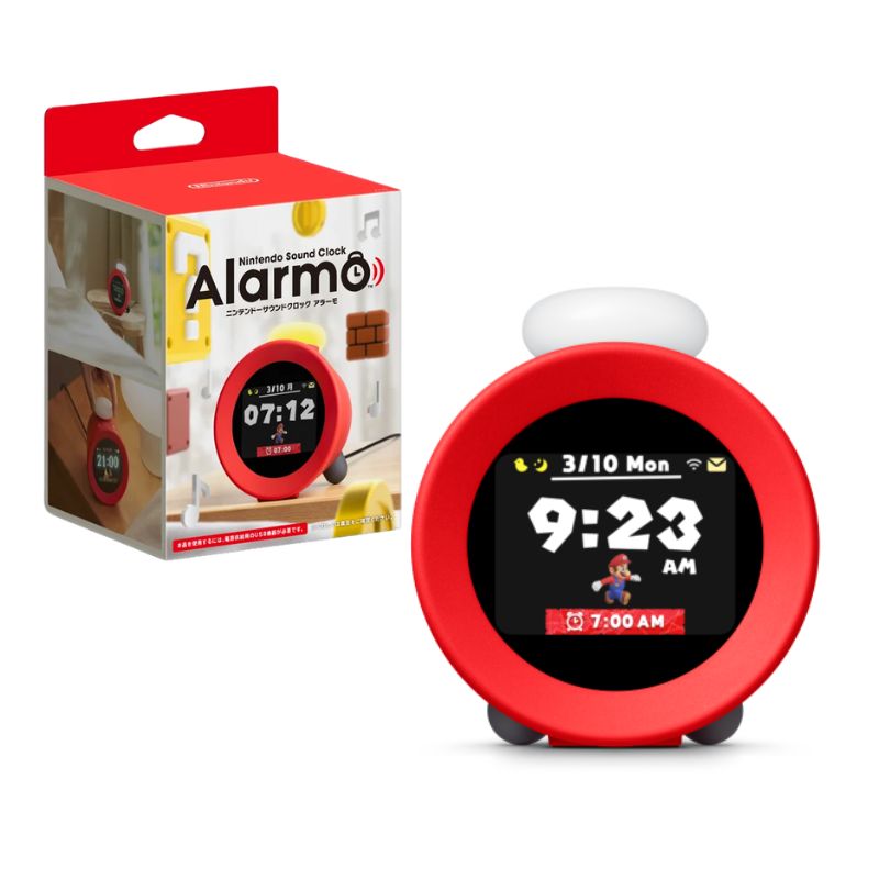 Nintendo 任天堂任天堂遊戲互動式鬧鐘Sound Clock Alarmo 日版