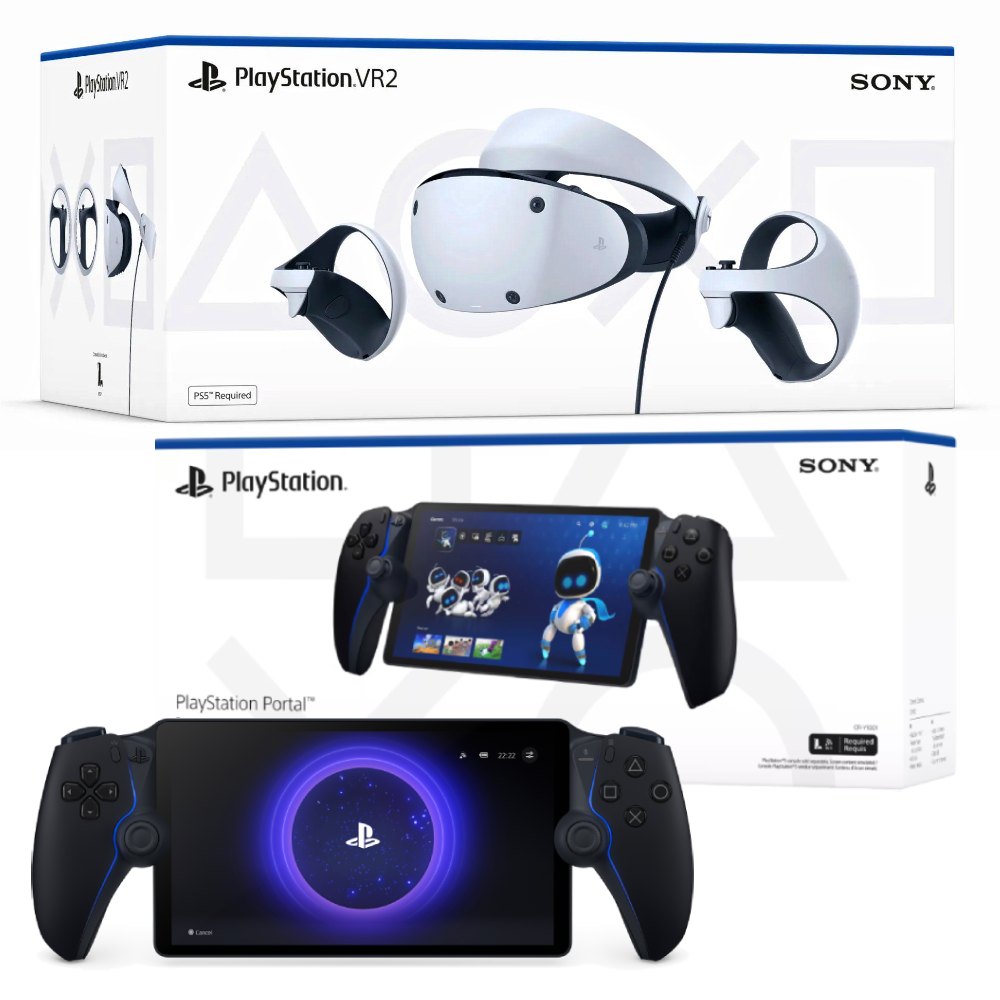 PlayStation Portal 遙控遊玩機 - 午夜黑 x PS5 VR2 台灣公司貨