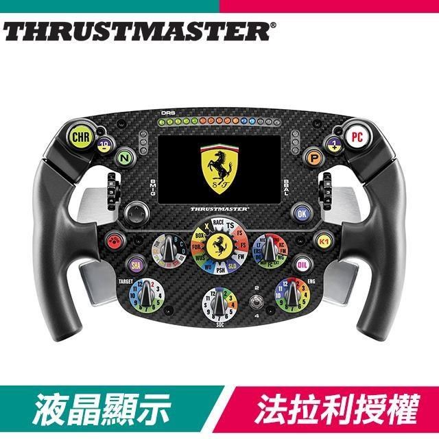 THRUSTMASTER 圖馬思特 Ferrari SF-25 Edition法拉利授權 賽車遊戲方向盤面