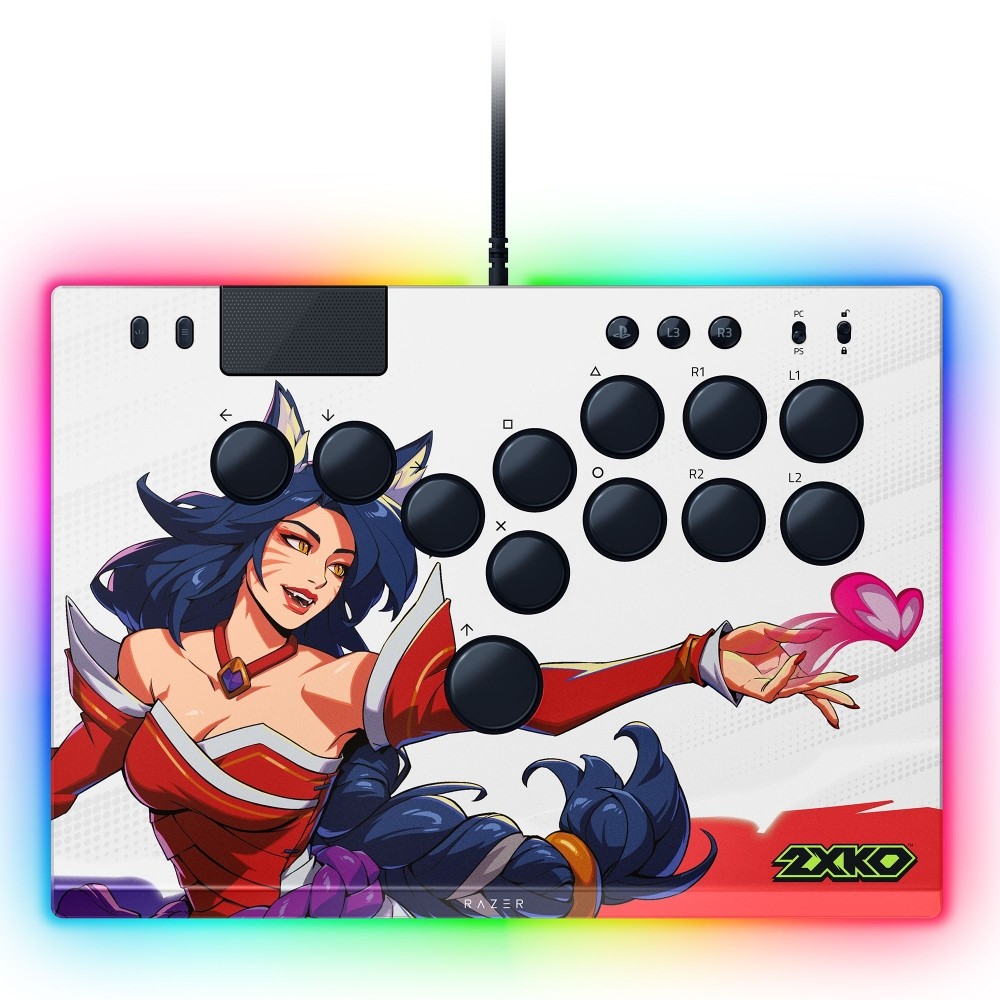 Kitsune 全光軸按鈕街機控制器for PS5 and PC-2XKO Edition