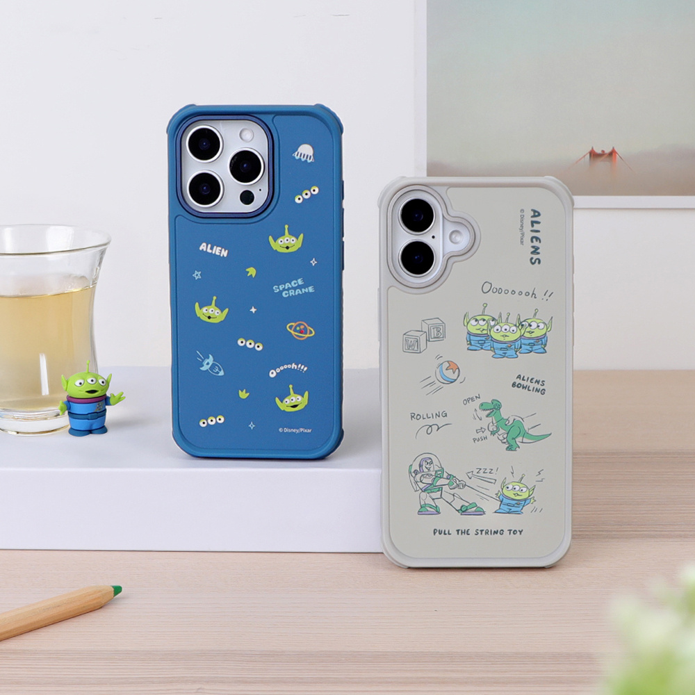 Disney 迪士尼 迪士尼三眼怪手機殼iPhone 16全系列防摔手機殼-玩具總動員 超強磁吸透明殼 16 Pro 16 plus 16 pro max