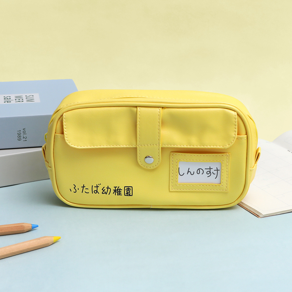 蠟筆小新 蠟筆小新雙葉幼稚園書包造型筆袋-蠟筆小新 筆袋
