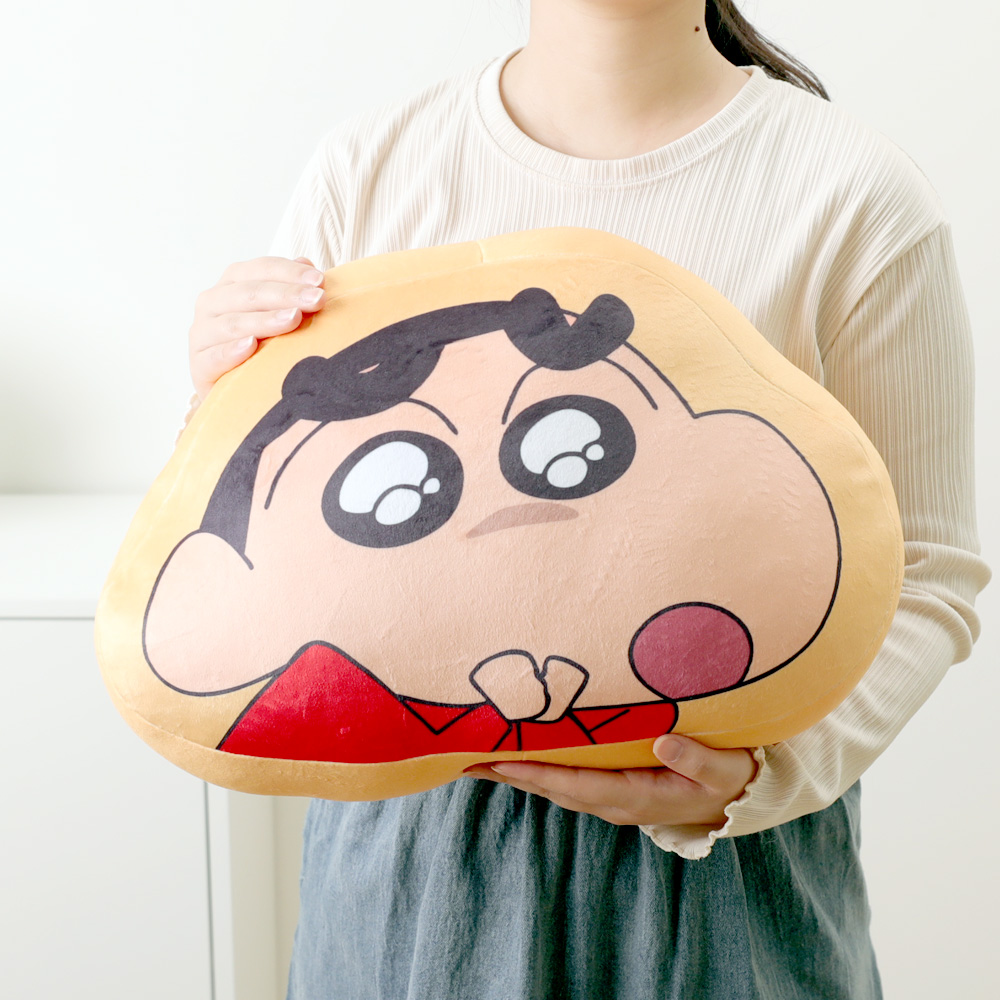 蠟筆小新 蠟筆小新MOCHI Feel 造型抱枕 極致柔軟 Q 彈靠枕,療癒系居家必備周邊
