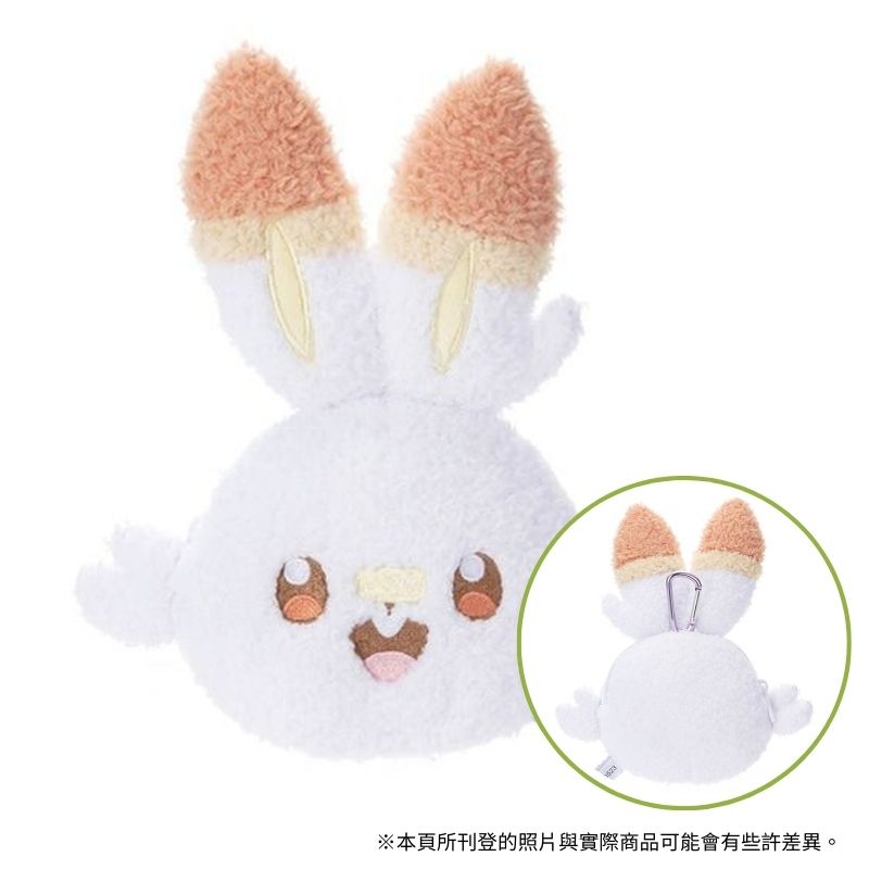 TAKARA TOMY 精靈寶可夢 Pokepeace 炎兔兒 絨毛零錢包 收納包 TTA 玩偶娃娃 生日禮物 過年禮物 Pokepiece