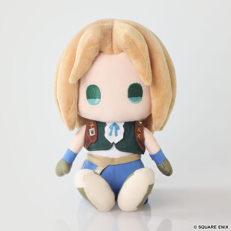 Square Enix 太空戰士9 FF9 吉坦Zidane Q版坐姿布偶 娃娃