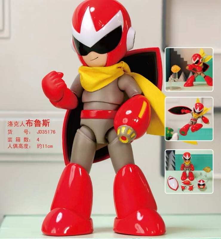 Jada Toys 洛克人系列 Wave 4 布魯斯 4.5吋