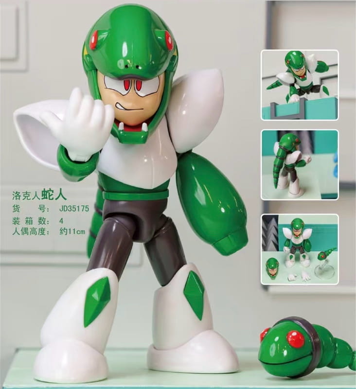 Jada Toys 洛克人系列 Wave 4 蛇人 4.5吋