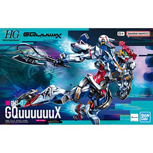 BANDAI 萬代 鋼普拉 HG 1/144 GQuuuuuuX GQ #01 GMS-Ω 夸克斯