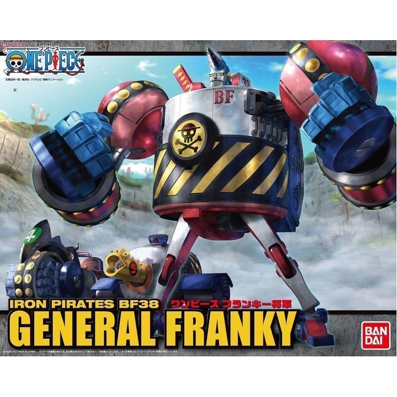 BANDAI 萬代 【鋼普拉】ONE PIECE 海賊王 新世界篇版 佛朗基將軍