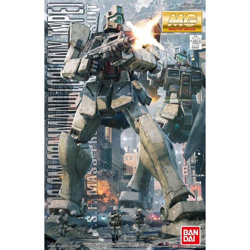 BANDAI 萬代 【鋼普拉】MG 1/100 RGM-79G 吉姆突擊型 指揮官型