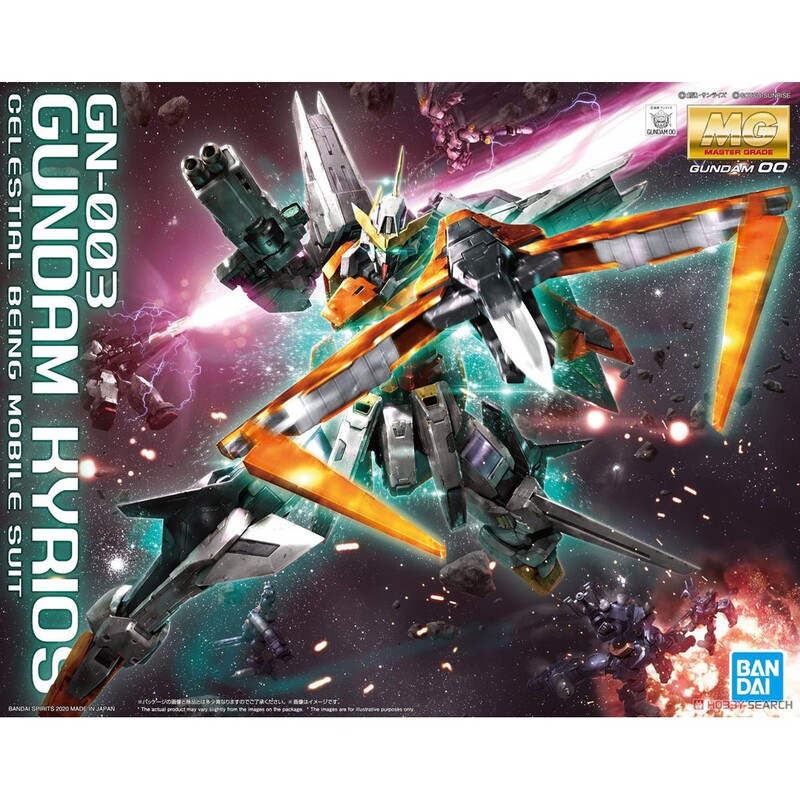 BANDAI 萬代 【鋼普拉】MG 1/100 鋼彈00 主天使鋼彈
