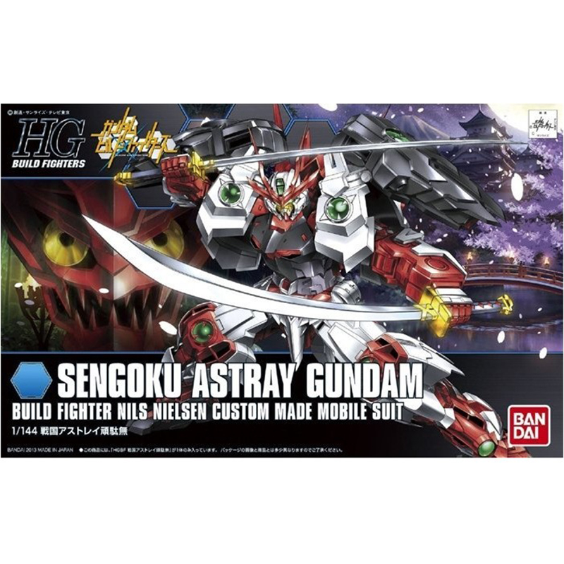 BANDAI 萬代 鋼普拉 鋼彈創鬥者 HGBF 1/144 #007 戰國異端頑馱無 戰國異端鋼彈