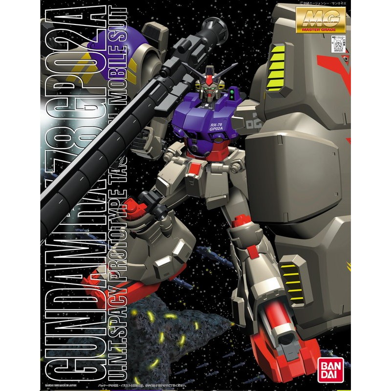 BANDAI 萬代 【鋼普拉】MG 1/100 RX-78GP02A