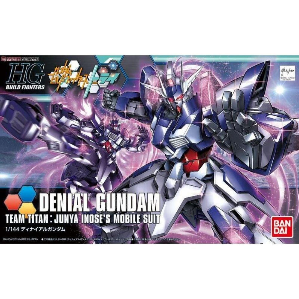 BANDAI 萬代 鋼普拉 鋼彈創鬥者 HGBF 1/144 #037 DENIAL GUNDAM 阻絕鋼彈