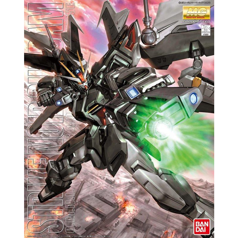 BANDAI 萬代 【鋼普拉】MG SEED 1/100 漆黑攻擊鋼彈