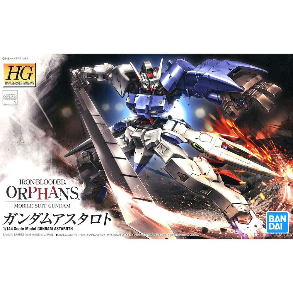 BANDAI 萬代 鋼普拉 鐵血的孤兒 HG #019 ASTAROTH 阿斯塔洛 君魔鋼彈