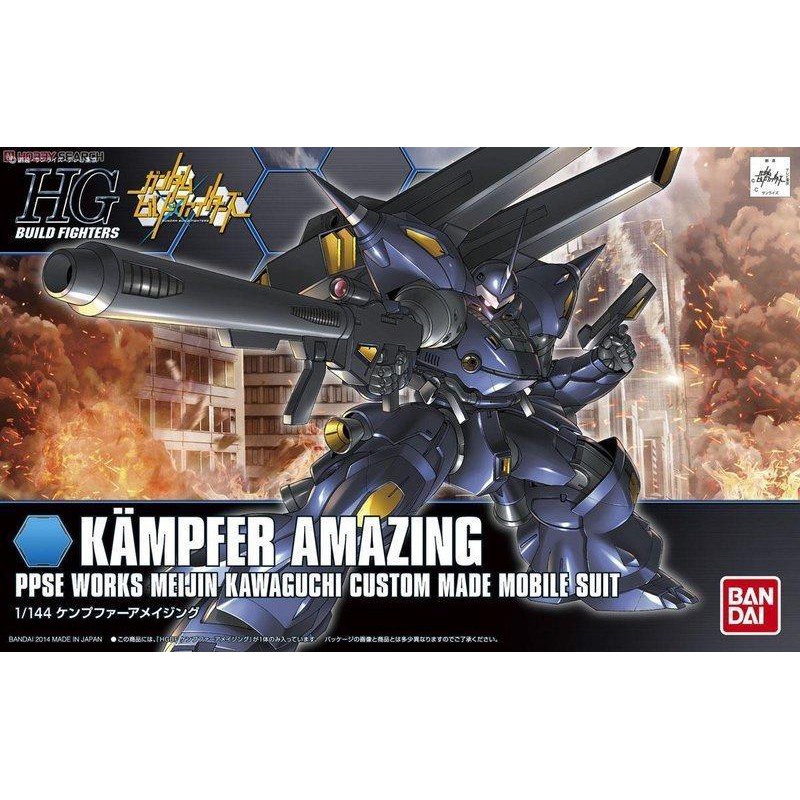 BANDAI 萬代 鋼普拉 鋼彈創鬥者 HGBF 1/144 #008 KAMPFER AMAZING 驚異肯普法