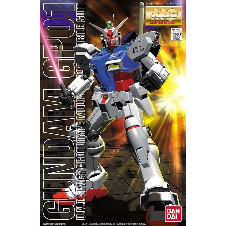 BANDAI 萬代 MG 1/100 RX-78 GP01 ZEPHYRANTHES 鋼彈試作1號機