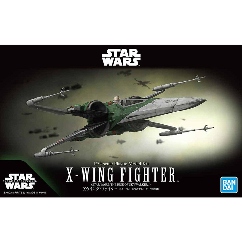 BANDAI 萬代 鋼普拉 星際大戰 STAR WARS 天行者崛起 1/72 X-WING FIGHTER X戰機