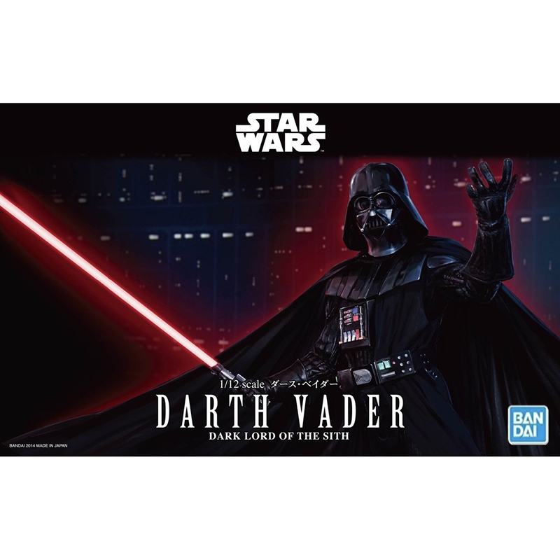 BANDAI 萬代 鋼普拉 星際大戰 STAR WARS 1/12 DARTH VADER 黑武士 達斯維德