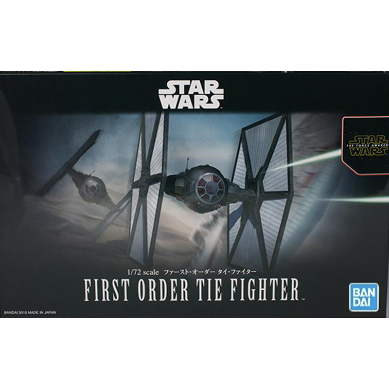BANDAI 萬代 鋼普拉 星際大戰 1/72 STAR WARS FIRST ORDER TIE FIGHTER 鈦戰機