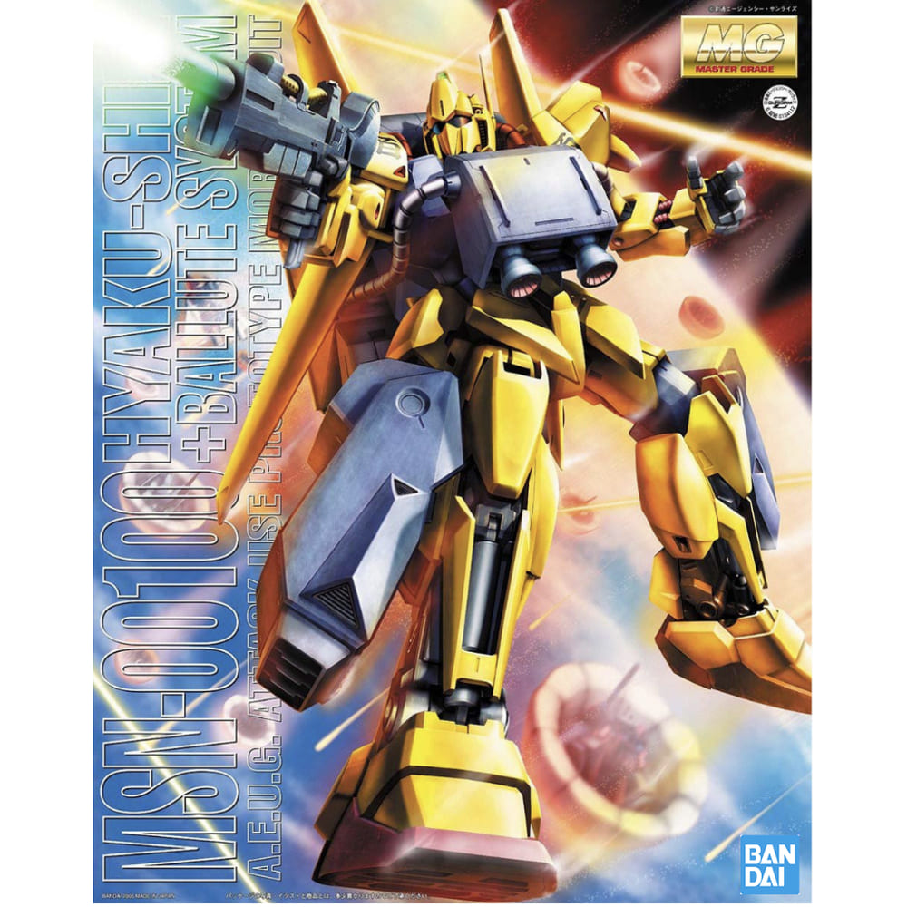 BANDAI 萬代 MG 1/100 MSN-00100 百式 隔熱傘系統