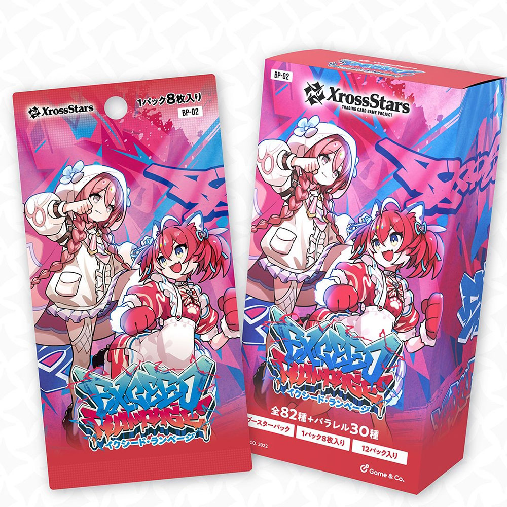《Xross Stars》第2彈 BP02補充包 Exceed Rampage 日文版 (一盒)
