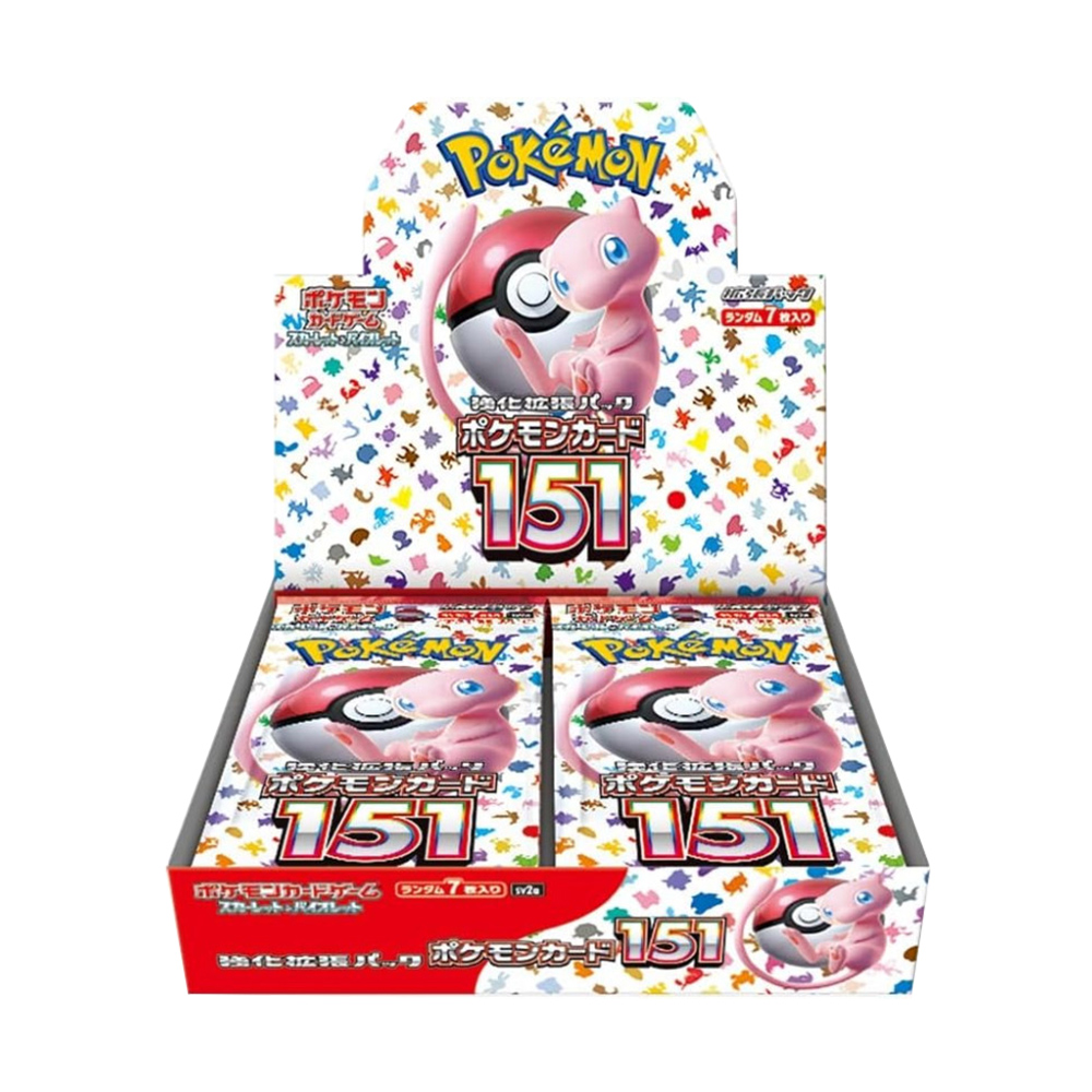 Pokémon 寶可夢 日版 Scarlet & Violet SV2a 151 擴充包盒