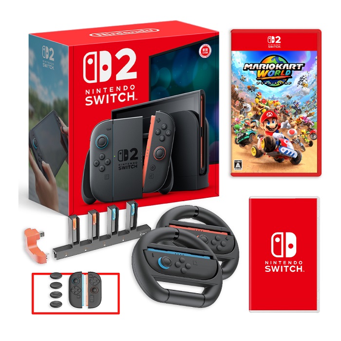 Nintendo 任天堂Switch2 NS2 主機台灣公司貨原廠保固- 含瑪利歐賽車