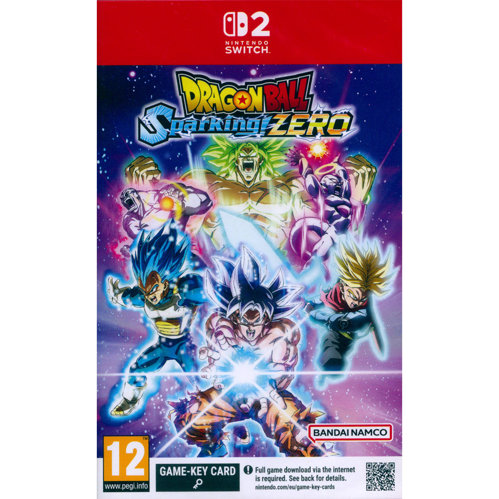 Nintendo 任天堂 NS2 Switch2《七龍珠 電光炸裂!ZERO Dragon Ball Sparking Zero》中英日文歐版 (鑰匙卡)