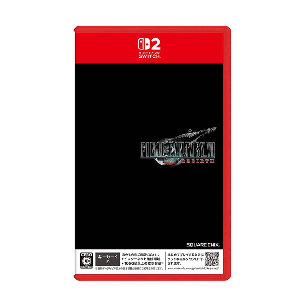 Nintendo 任天堂 Switch2 NS2 Final Fantasy VII Rebirth 鑰匙卡 太空戰士7 重生 台灣公司貨