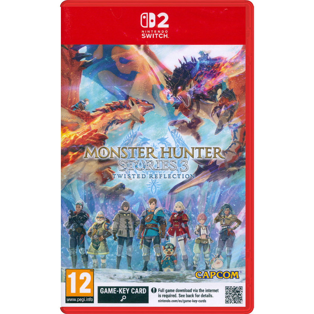 Nintendo 任天堂 NS2 Switch2《魔物獵人物語3 〜命運雙龍〜 Monster Hunter Stories 3》中英日文歐版 (鑰匙卡)