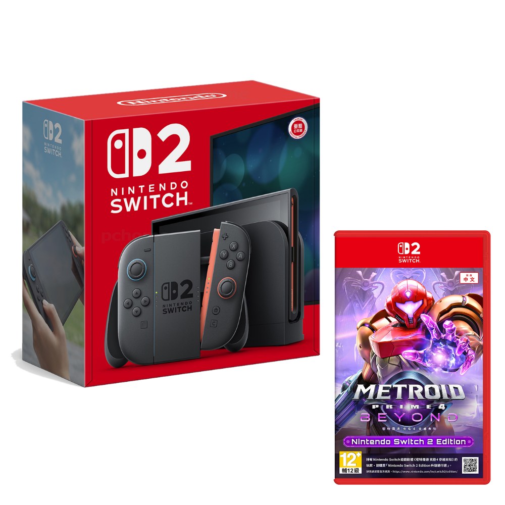 Nintendo 任天堂Switch 2 主機+ 《密特羅德究極4 穿越未知》 - PChome
