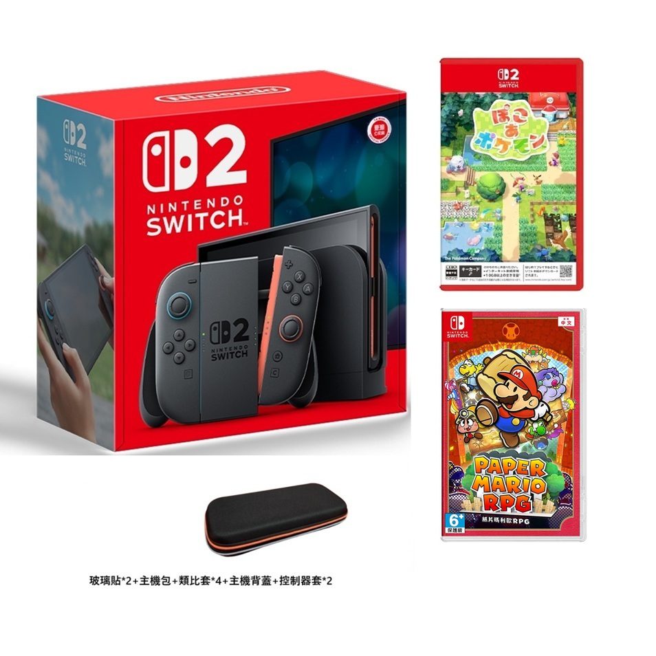 任天堂　Nintendo Switch 完品　美品 Nintendo 任天堂Nintendo Switch 2 主機+ 《星之卡比探索發現+ 星耀