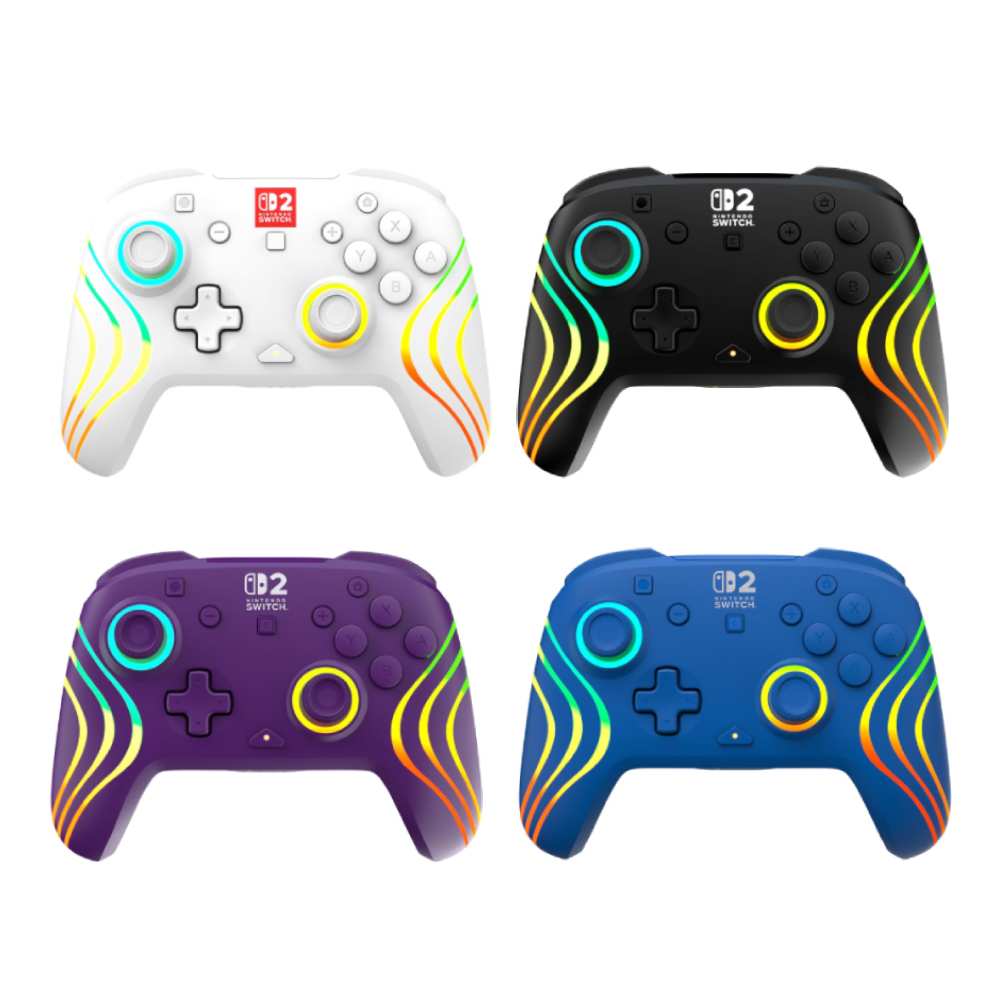 Turtle Beach Afterglow Wave NS2 無線流光手把 Switch2 適用