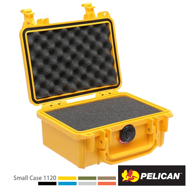 PELICAN 1120 氣密箱-含泡棉(黃)