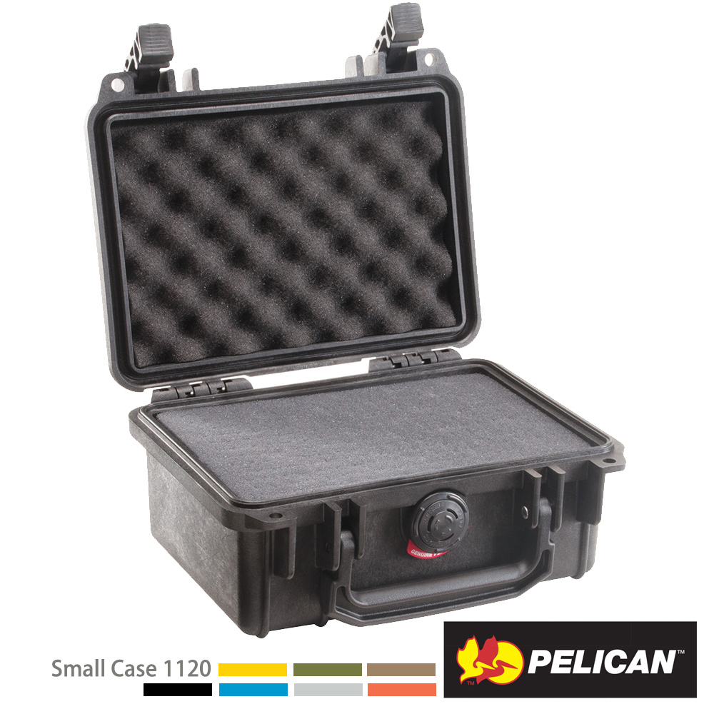 PELICAN 1120 氣密箱-含泡棉(黑)