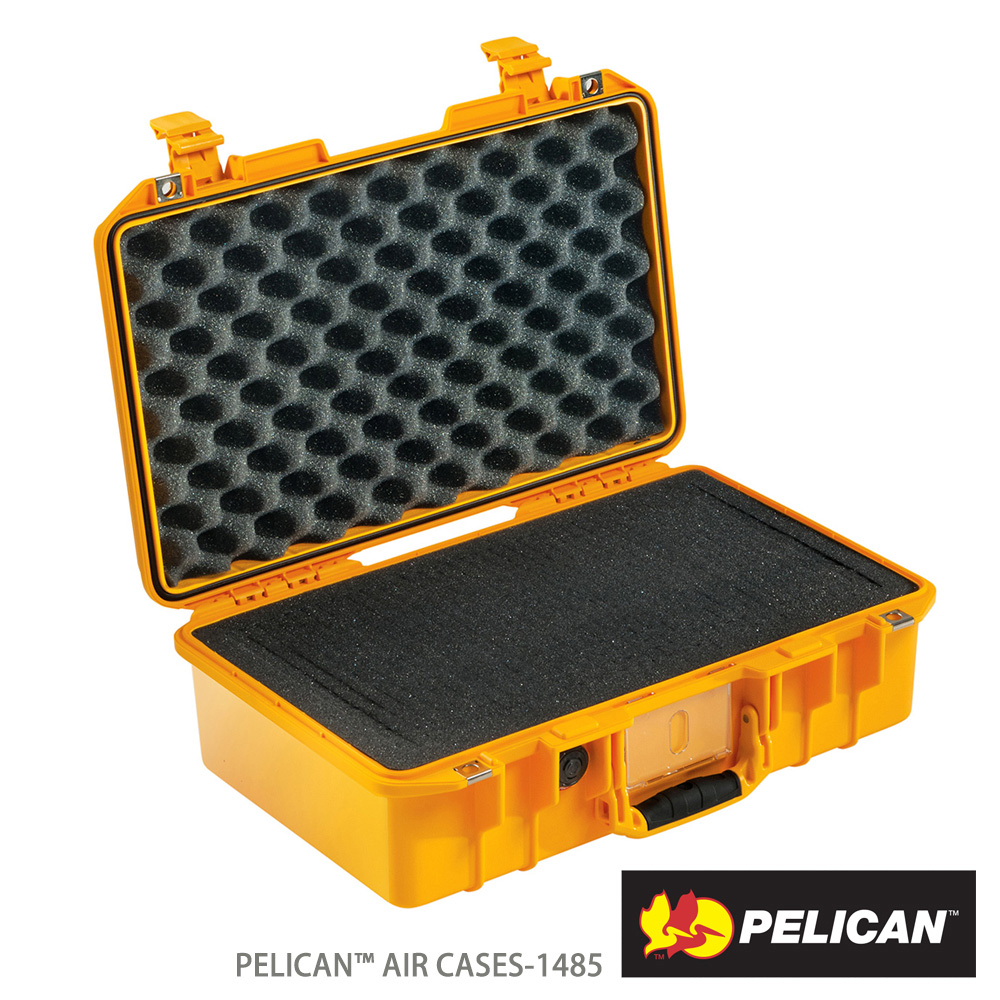 Pelican 派力肯 美國 1485Air 含泡棉超輕氣密箱-黃