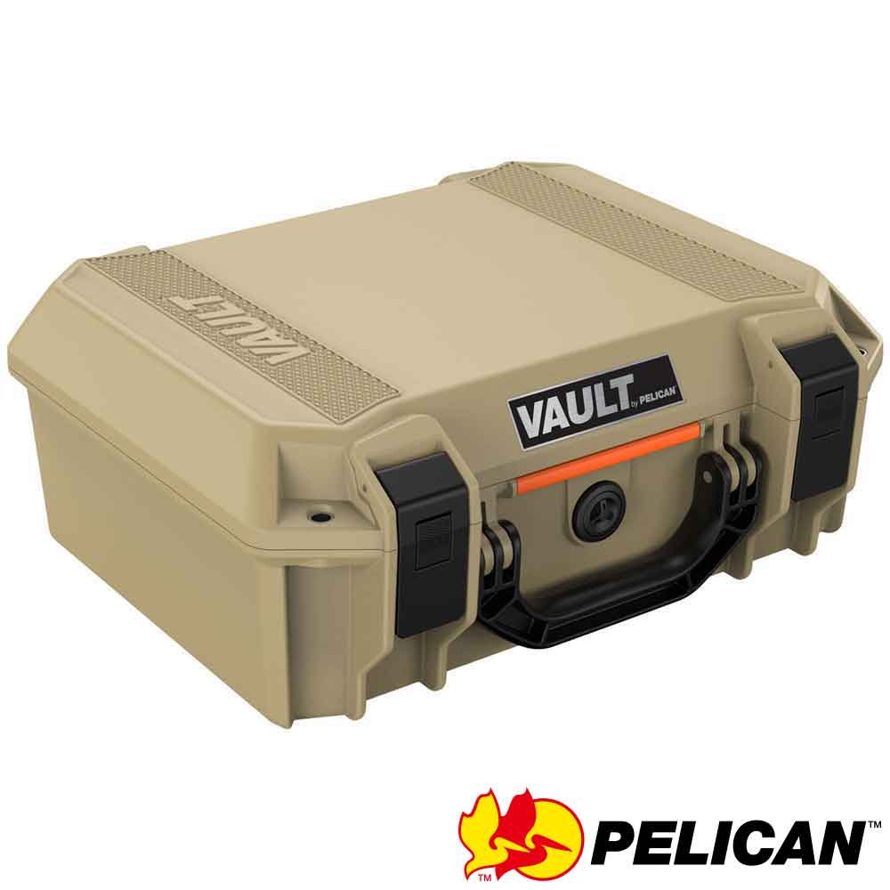 Pelican 派力肯 V200C 氣密箱含泡棉-沙漠黃（其他規格）