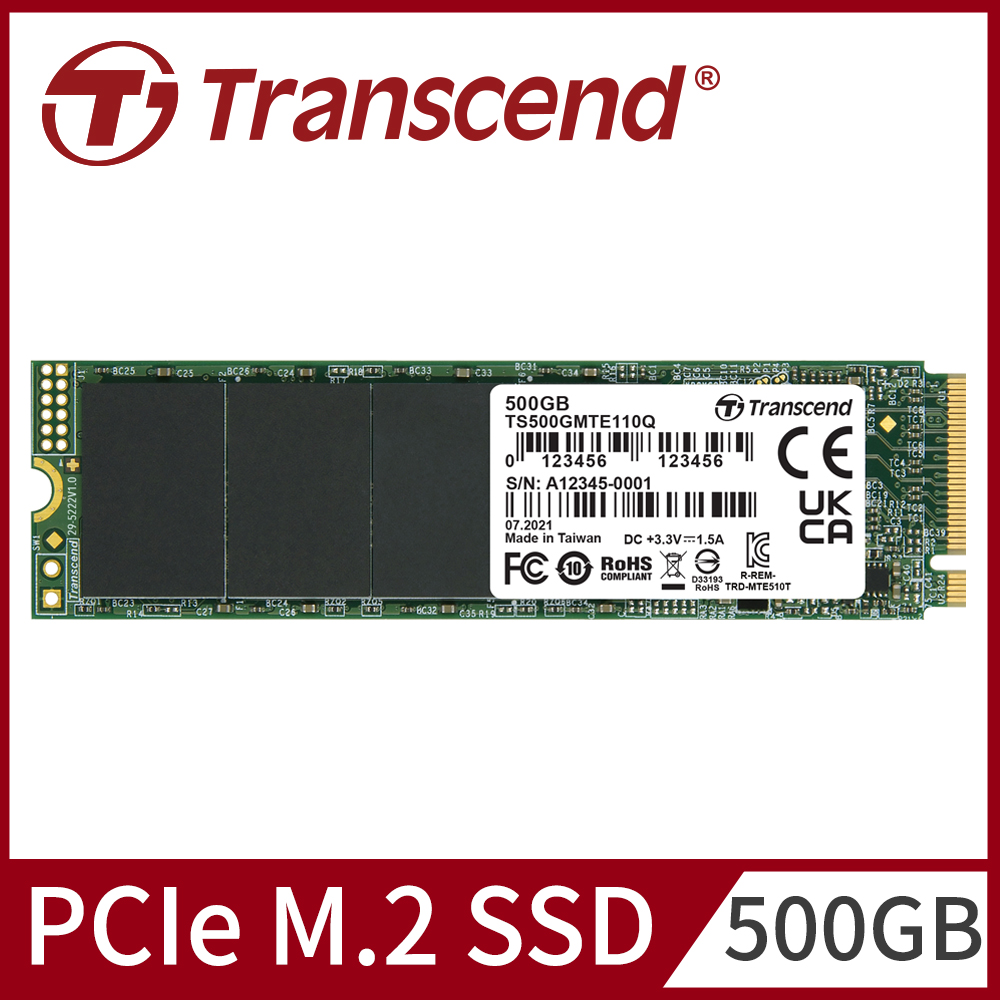 世界の 新品 SSD M.2 NVMe 1TB TS1TMTE110Q