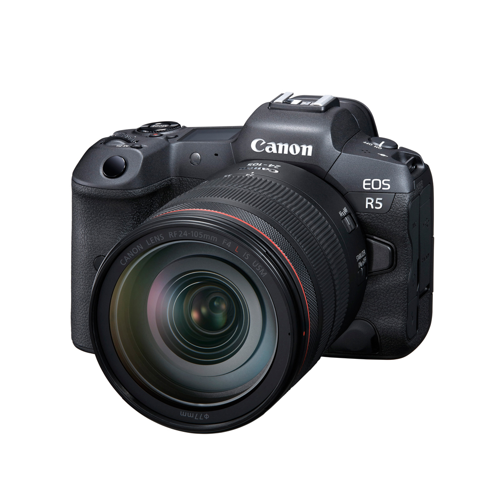 Canon EOS R5 + RF 24-105mm f/4L IS USM 標準變焦鏡頭組(公司貨