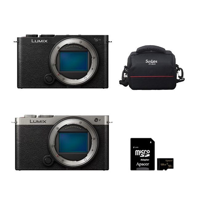 Panasonic 國際牌 LUMIX DC-S9 單機身 全片幅微單眼相機 + 128G記憶卡 + 相機包 (公司貨)