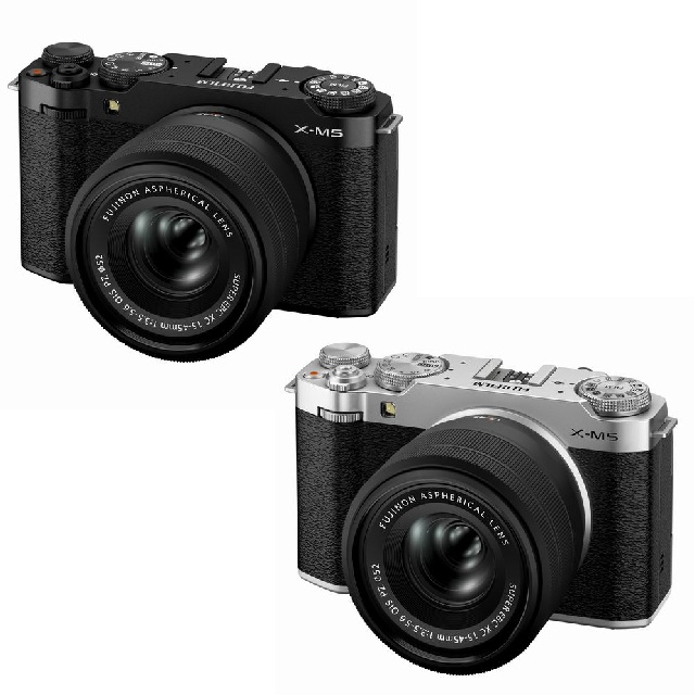 FUJIFILM 富士 X-M5 + XC 15-45mm KIT 單眼相機 恆昶公司貨 黑色現貨到