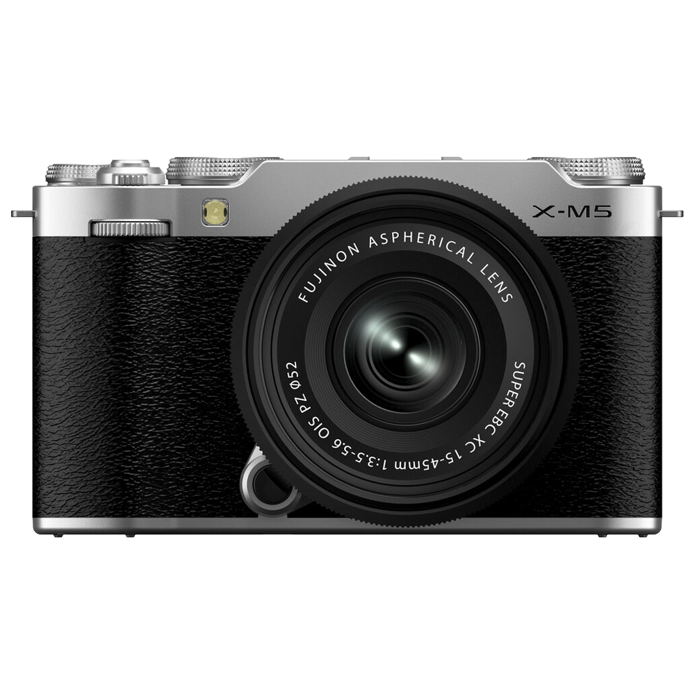 FUJIFILM 富士 X-M5 + XC 15-45mm (公司貨)銀色