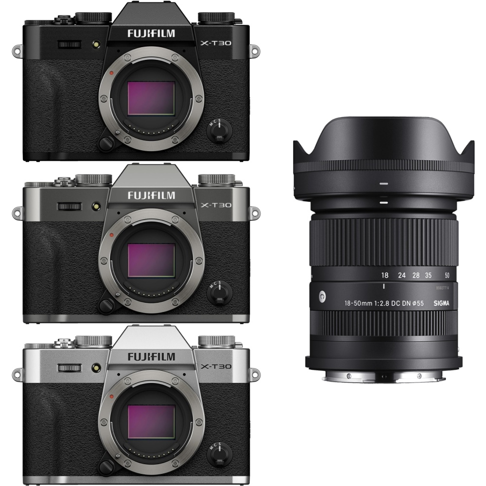 FUJIFILM 富士X-T30 III BODY 三代+SIGMA 18-50mm F2.8 DC DN 大光圈