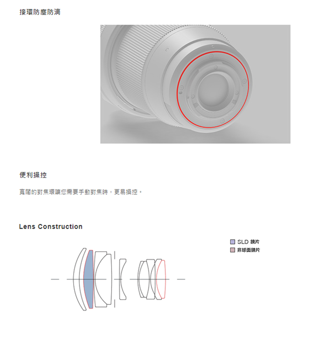 カメラ レンズ(単焦点) SIGMA 56mm F1.4 DC DN 公司貨- PChome 24h購物