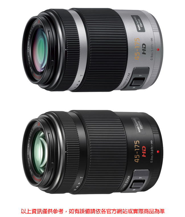 Panasonic G X 45-175mm F4.0-5.6 ASPH. POWER O.I.S. 鏡頭(公司貨