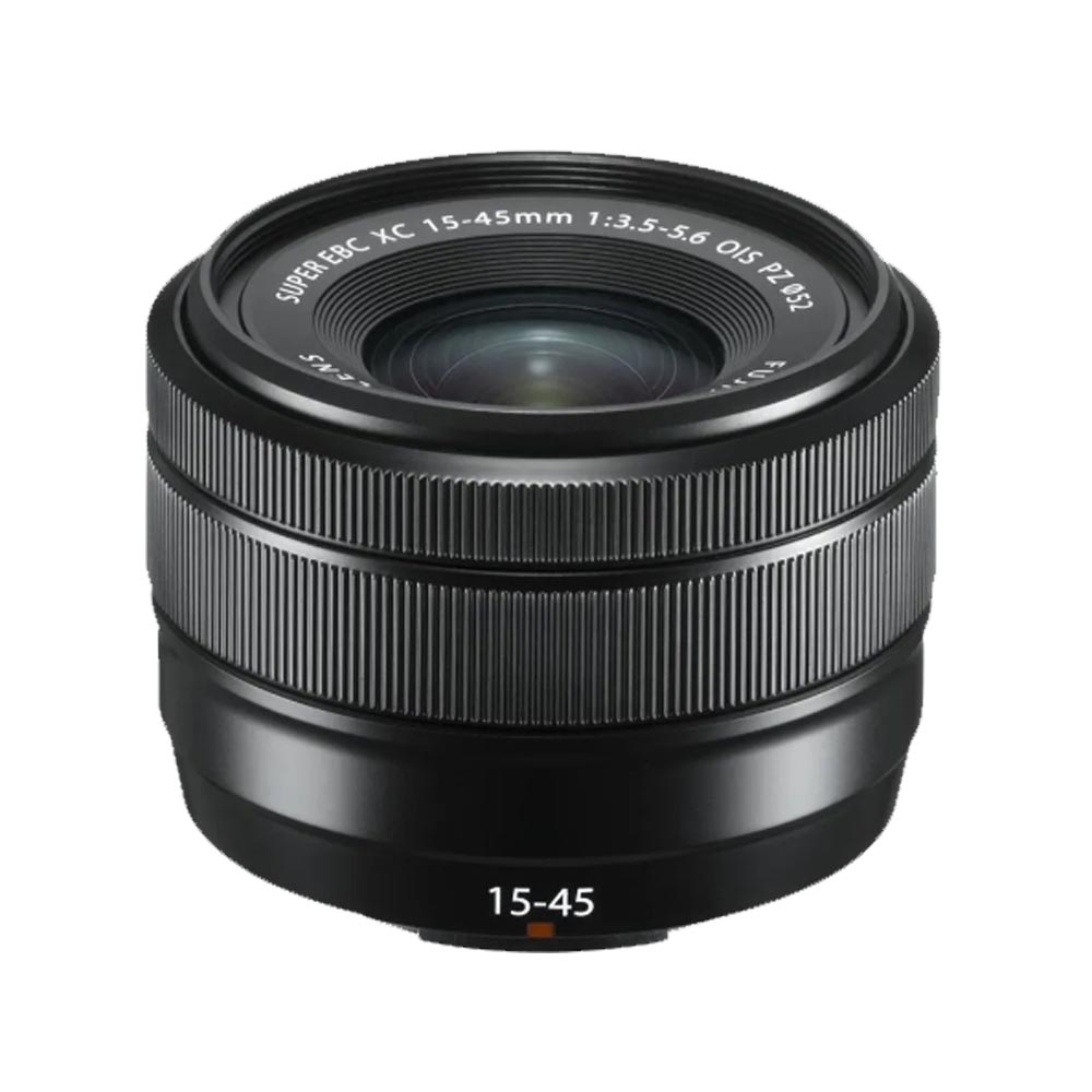 FUJIFILM 富士 XC 15-45mm F3.5-5.6 OIS PZ 黑色 (平行輸入) 白盒 送 UV保護鏡+吹球清潔組